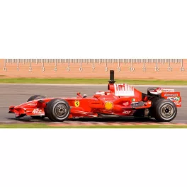 Mapcards 3D Vonalzó 148x55 mm F1 Ferrari