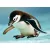 Mapcards 3D Képeslap A/6 Fekvő Pingvin AI
