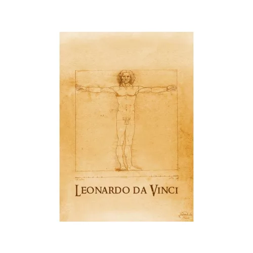 Mapcards 3D Képeslap A/6 Álló Da Vinci