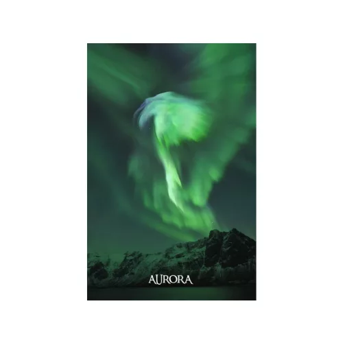 Mapcards 3D Képeslap A/6 Álló Aurora