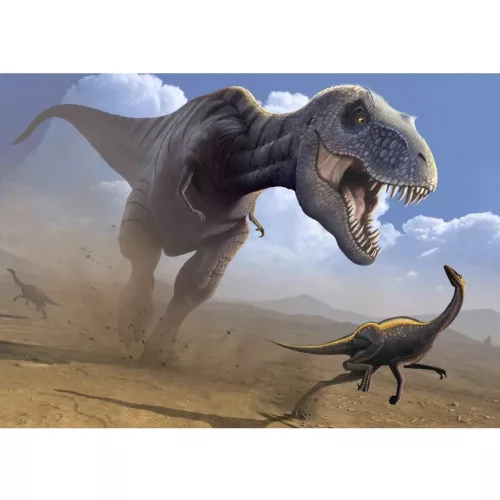 Mapcards 3D Képeslap A/6 Fekvő Vadászó T-Rex