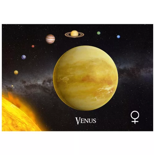 Mapcards 3D Képeslap A/6 Fekvő Vénusz