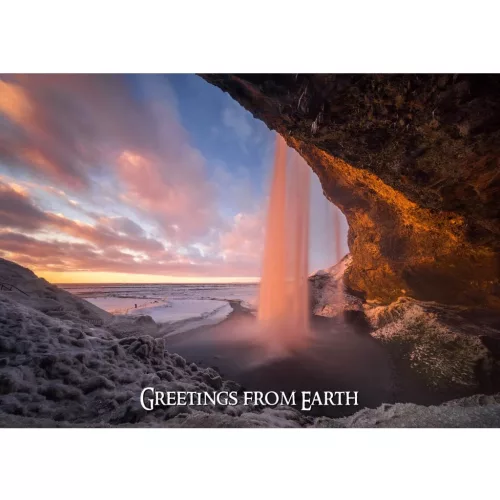 Mapcards 3D Képeslap A/6 Fekvő Vízesés