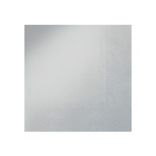 MFP Szalvéta 33 x 33 cm 3 rétegű 20 Lap/Csomag Ezüst