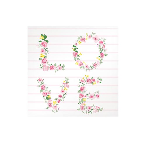 MFP Szalvéta 33x33 cm 3 Rétegű 20 lap/Csomag Love