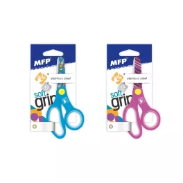 MFP Iskolai Olló 13,5 cm Balkezes Tompa Vegyes Minta