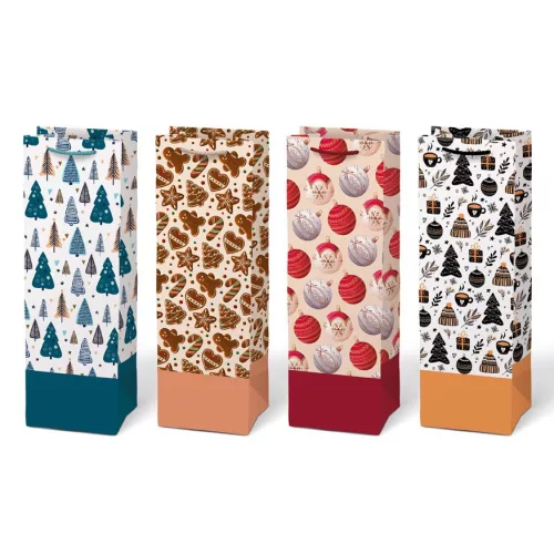 MFP Dísztasak 12x36x10 cm Vegyes Minták V30