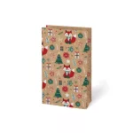 MFP Papír Zacskó 10x18x6 cm Kraft Vegyes Minták II