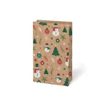 MFP Papír Zacskó 10x18x6 cm Kraft Vegyes Minták II