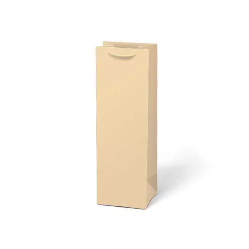 MFP Zsinórfüles Papírtáska Italos 12x36x9 cm Bézs