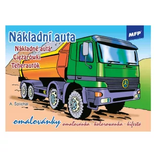 MFP Kifestő A/5 16 Lapos Teherkocsik