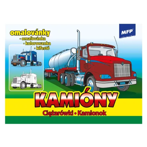 MFP Kifestő A/5 16 Lapos Kamionok