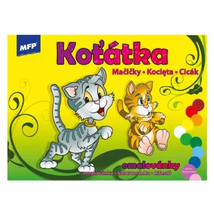 MFP Kifestő A/5 16 Lapos Cicák