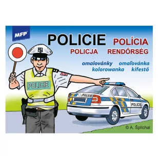 MFP Kifestő A/5 16 Lapos Rendőrség