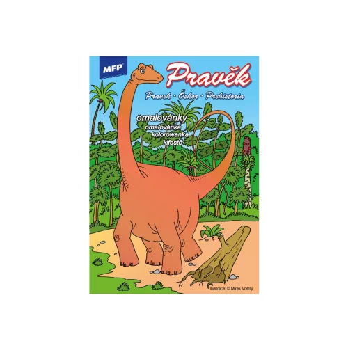 MFP Kifestő A/4 32 Lapos Őskor