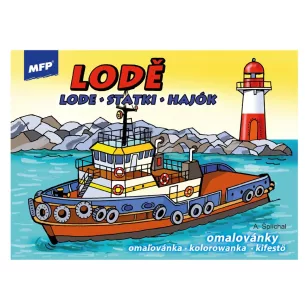 MFP Kifestő A/5 16 Lapos Hajók