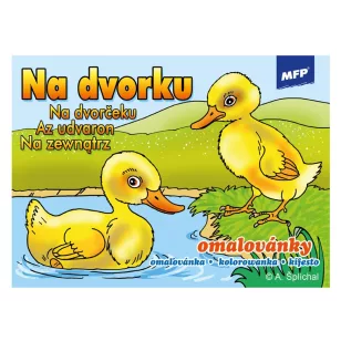 MFP Kifestő A/5 16 Lapos Az Udvaron