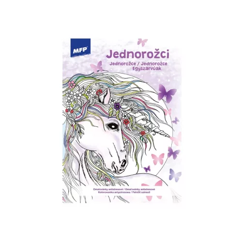 MFP Felnőtt Színező A/4 32 Oldal Egyszarvúak
