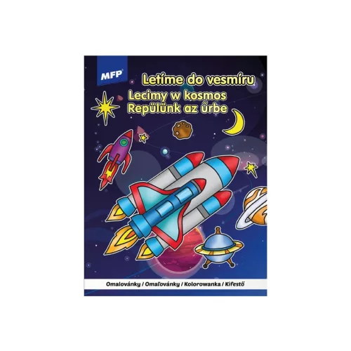 MFP Kifestő A/4 32 Lapos Repülők Az Űrbe