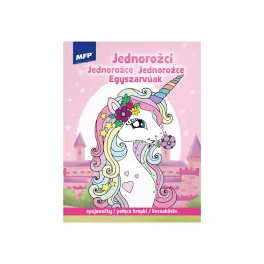 MFP Kifestő Összekötős A/4 32 Lapos Egyszarvúak