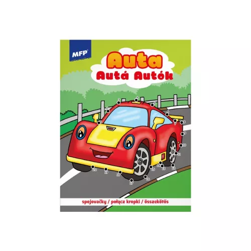MFP Kifestő Összekötős A/4 32 Lapos Autók