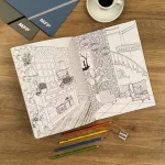 MFP Felnőtt Színező A/4 32 Oldal Enteriőr