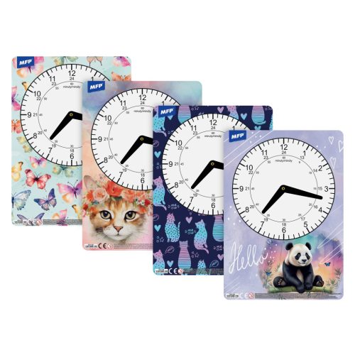 MFP Műanyag Óra Vegyes Minták Lányos