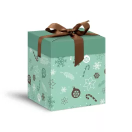 MFP Díszdoboz Összehajtható 12x12x15 cm Menta