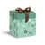 MFP Díszdoboz Összehajtható 12x12x15 cm Menta
