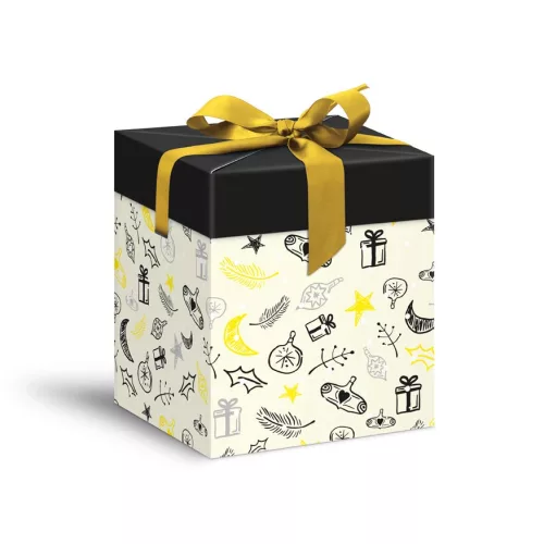 MFP Díszdoboz Összehajtható 12x12x15 cm Krém