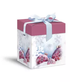 MFP Díszdoboz Összehajtható 12x12x15 cm Rózsaszín