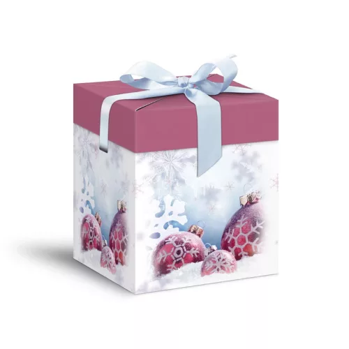 MFP Díszdoboz Összehajtható 12x12x15 cm Rózsaszín