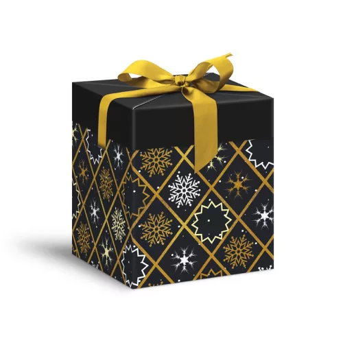 MFP Díszdoboz Összehajtható 12x12x15 cm Fekete