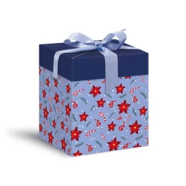 MFP Díszdoboz Összehajtható 12x12x15 cm Kék