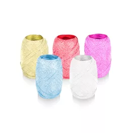   Hordókötöző Szalag 0,5 cm x 20 m Csillámos Vegyes Színek
