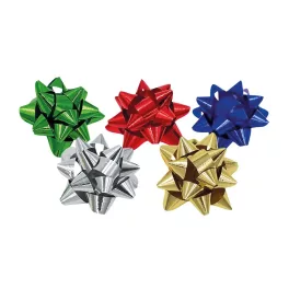 MFP Öntapadós Csillag 1,5 x 5 cm Metál Vegyes Színekben