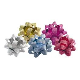 MFP Öntapadós Csillag 2x11 cm Csillámos Vegyes Színek