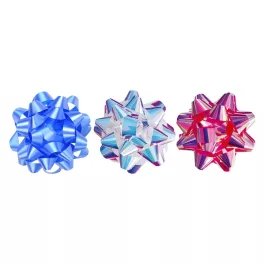   MFP Öntapadós Csillag 2x15 cm Jumbo Gyöngyházfényű Vegyes Színek