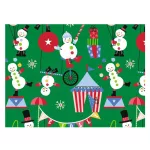 Díszcsomagoló Papír 200 x 70 Cm Tekercs Karácsonyi Vegyes Minták 7 Motívum Keveréke