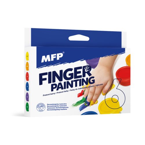 Ujjfesték 6x30 ml Alap Színek