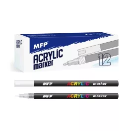 MFP Akril Filctoll 1 mm Fehér
