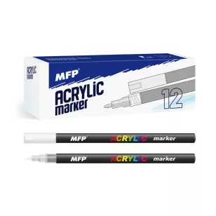 MFP Akril Filctoll 1 mm Fehér