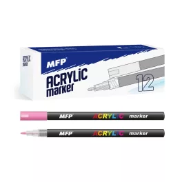 MFP Akril Filctoll 1 mm Sötétrózsaszín