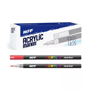 MFP Akril Filctoll 1 mm Piros