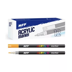 MFP Akril Filctoll 1 mm Narancssárga