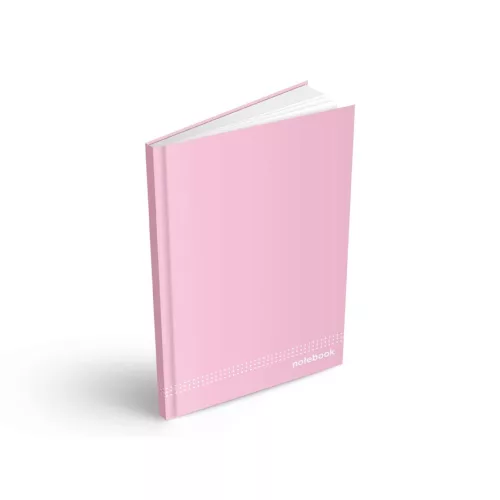 MFP Füzet A/5 100 Lapos Keményfedeles Pontos Pink