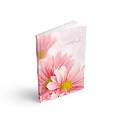 MFP Füzet A/4 200 Lapos Keményfedeles Vonalas Gerbera
