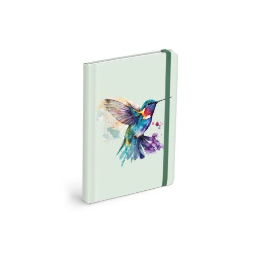 Notesz Gumis 13x18 cm Vonalas 120 Lapos Kolibri