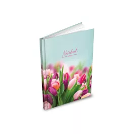 MFP Notesz A/5 Vonalas 100 Lapos Tulipán