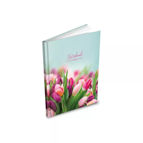 MFP Notesz A/5 Vonalas 100 Lapos Tulipán